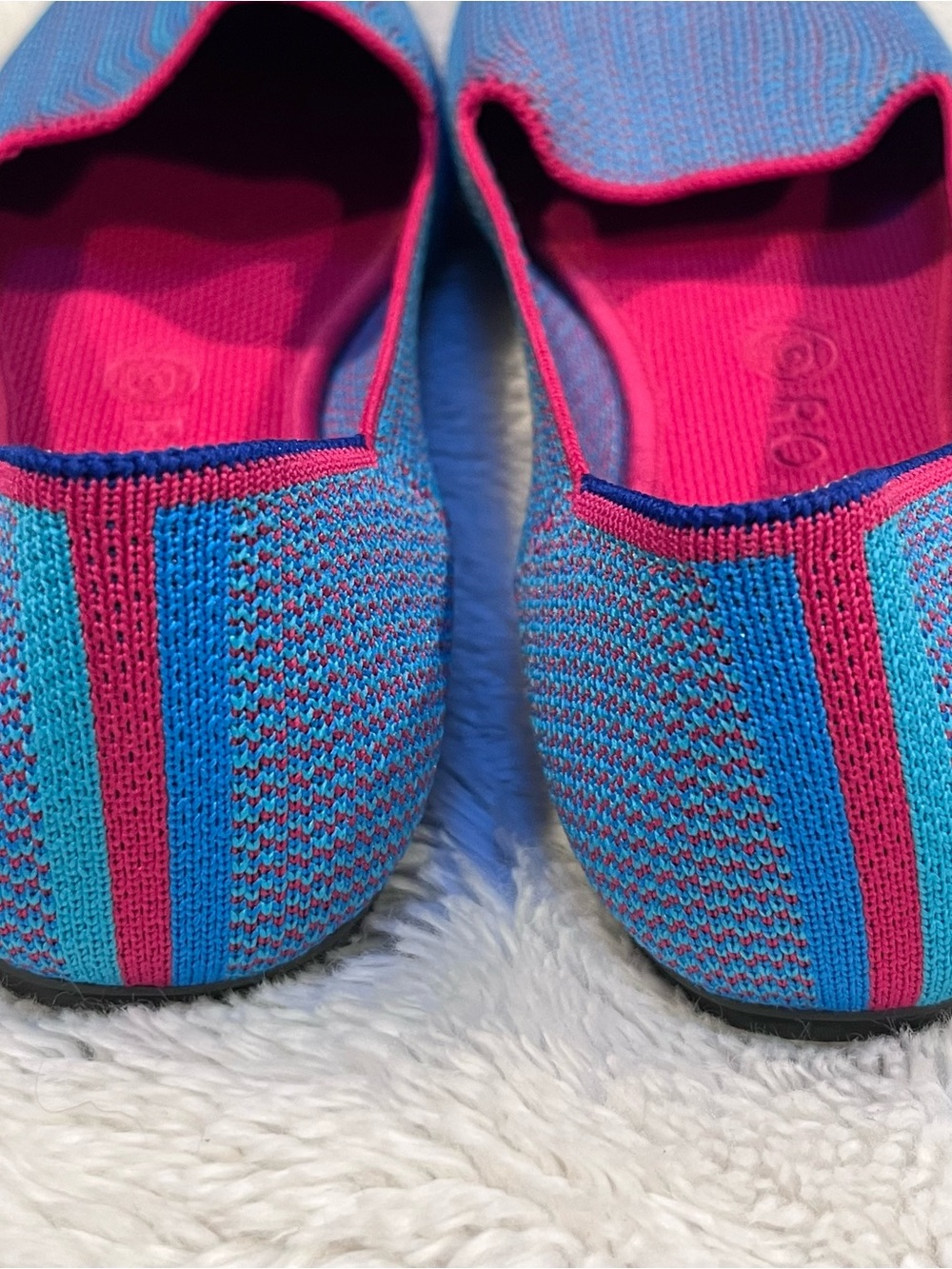 Rothy’s Bluebell Triple Stitch Loafer Flat Size 10 - Picture 6 of 11